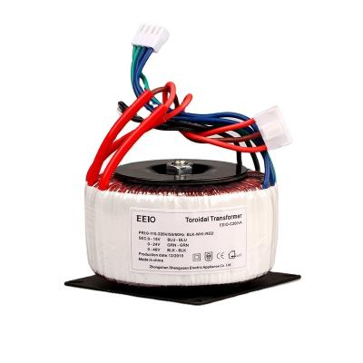 China Electronic Transformer CRGO Steel Toroidal Silicon 200w 360w 500VA 1000vac For GYM Equipment Single Phase Step Up Transformer for sale