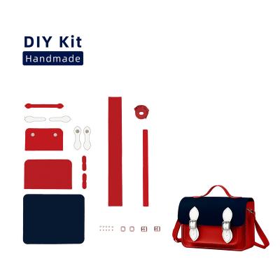 China DIY Bag Kit Fun Valentines DIY Leather Messenger Made in Washington Wizards Basketball Team Logo Colors - Easy Handcraft Bag for Adults Christmas Gift for sale