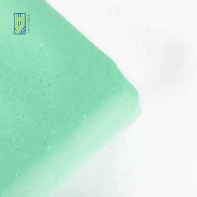 China Shirt Fabric 40s Cotton Poplin Fabric 145gsm Dress Shirt Fabric 40s Soft Dye Woven Lightweight High Density 100% Combed Materials for sale