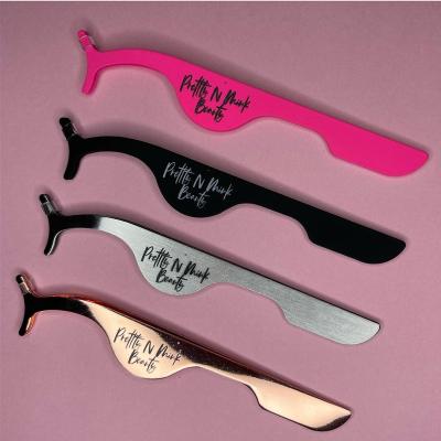 China Free Style Laah Tweezer Applicator Eyelash Laah Tweezers for sale