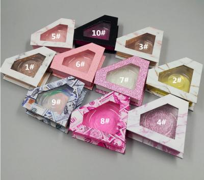 China Luxury mink lashses with custom lash packing box wholesale lash packaging for sale