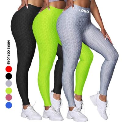 China Custom Logo Fitness Sport Gym Clothing Women's High Waist Yoga Leggings Diet For Women for sale