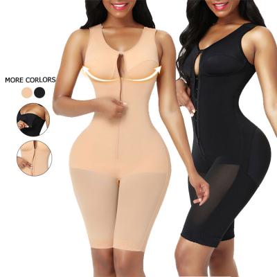 China Wholesale private label breathable slimming high waist women body shapewear belly jumpsuit breathable shapewear for sale