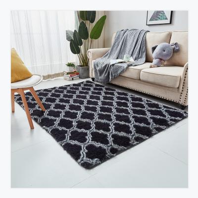 China Washable Kids Play Gemetric Patterned Large Area Rugs And Mat For Living Room Bedroom Soft Fluffy Thick Shaggy Baby Room Floor Carpets for sale