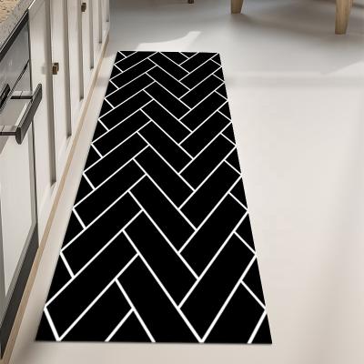 China Modern Digital Printing Carpet Mat Non Slip Kitchen Rugs Print Carpet 3D Carpet for sale