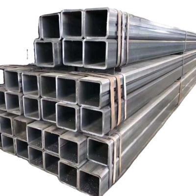 China Shandong Q195 Q215 Q235 Liquid Black Pipe Rectangular Cavity Low Carbon Steel Tubular Steel Pipe for sale