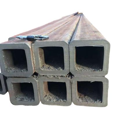 China Liquid Pipe Black Square Pipe Manufacturers Sell Size Iron Square Pipe Cold And Hot Rolling Gauge for sale