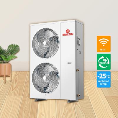 China A+++ ERP Macon Outdoor Heat Pump Comply 15KW 18KW EN14511 R32 Air Source DC Inverter Heat Pump Home Air Source Heat Pump for sale