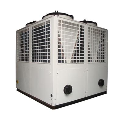 China Industrial Commercial Greenhouse Heat Pump Water Chiller Air To Water Cooling System for sale