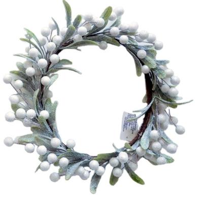 China Large Eco-friendly Artificial Pine Cone Needles Christmas Twig Garland for sale