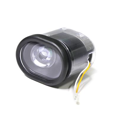 China Plastic Scooter Headlight Lamp Led Front Lamp Replacement Skateboard Light Electric Scooter Parts For ES1 ES2 ES4 for sale