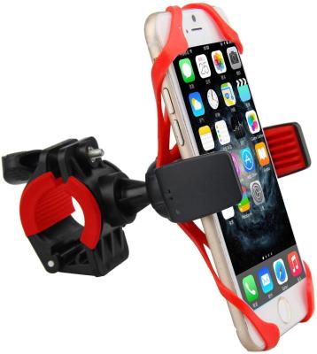 China 22.2mm-31.8mm Adjustable Phone Holder Mount Handlebar Mount Bike Accessories Bicycle Phone Recycling Holder for sale