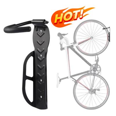 China Portable Bike Wall Mount Rack Bicycle Wall Hook Rack Dropshiping Shelf Storage Road Bike Parking Buckle Mount Indoor Bicycle Wall Rack for sale