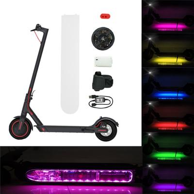 China Multimode Flash LED Strip Flashlight Bar Lamp For Electric Scooter M365 Skateboard Night Light Newcomer for sale