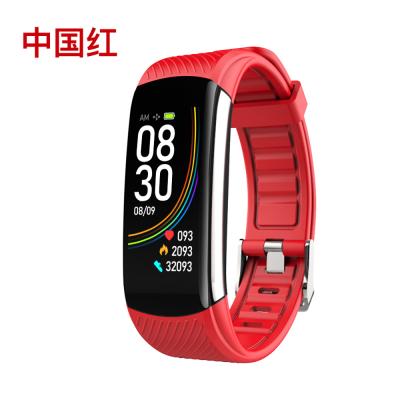 China Hot Selling GPS Navigation C6t Watch Blood Oxygen Blood Oxygen Heart Rate 24 Hours Health Monitor C6t Smart Wristband Body Temperature for sale