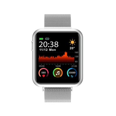 China New M8 1.54 Inch Touch Screen 2021 HD Screen Smart Watch With Music And IP67 Waterproof for sale