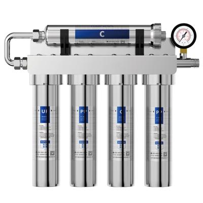 China Factory Direct Sales Household UF 304 Stainless Steel Purifier Eco-friendly Water Filter for sale