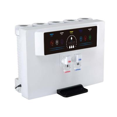 China 2022 New Voice Announcement OEM Factory Hot Selling LCD Display Voice Emission Water UV Alkaline Cold and RO Water Purifier Wholesale hot water for sale