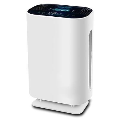 China New 2022 UV Sterilization Hepa Wifi Air Purifiers Home Portable White Plasma Air Sterilizer With H13 Filter for sale