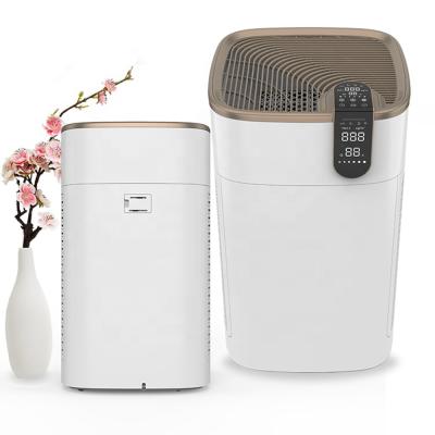 China Factory Direct Sales UV Sterilization Double Portable Home Japanese Hepa Filter Anion Air Purifier for sale