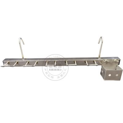 China New Design Stainless Steel Poultry Farm Equipment Hog Equipment Steel Hook Hog Trap Blow Hog Tools for sale