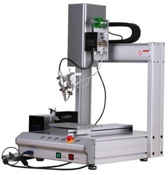 China XHL-H6331R Desktop 5-Axis Double Station Automatic Soldering Machine for sale