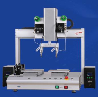 China XHL-H8331S Desktop Double Station Double Head Automatic Soldering Machine for sale