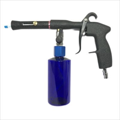 China Car Black High Pressure Roof Tornado Air Blow Gun Air Blast Dust Wash Gun Interior Cleaning Gun for sale