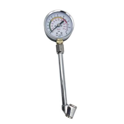 China Universal Fit Automobile Digital Tire Inflator Gauge Dial Tire Pressure Gauge for sale