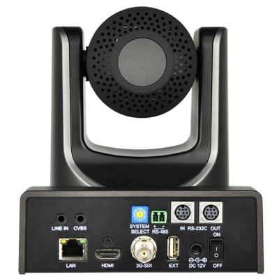 China support SRT 12Xzoom NDI video camera PTZ Video Conferencing Equipment with HDMI LAN 3G-SDI Port for sale