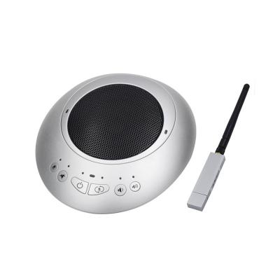 China Mini USB 2.4G Wireless Conference Microphone Speaker 360°Omnidirectional Microphone Automatic Echo Cancellation Speakerp for sale