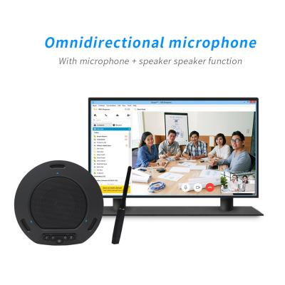 China (2pcs)  USB2.0 plug and play wireless video conference omnidirectional microphone speaker For 40 sqm meeting room (2pcs) for sale