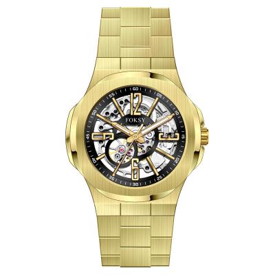 China Original OEM Acero Reloj De Hombre Men D'Oro Automatico Mano Pulsera Caballero Luxury Lujo Waterproof Casual Automatic Watch for sale