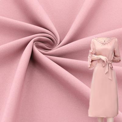 China Hot Selling 88%Polyester 12%Spandex 120GSM Stretch Readystock Four Way Fabric For Blouse Shirt Dress for sale