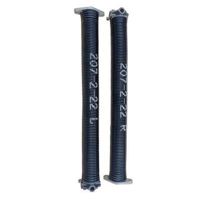 China Custom Coil Torsion Spring For Automatic Garage Door Hardware Coated Spiral Metal Coil for sale