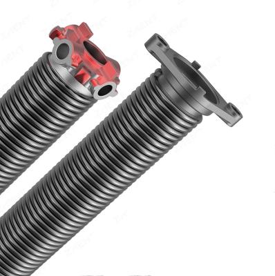 China Custom Coil Torsion Spring Coated Metal Spiral Coil For Universal Auto Garage Door Hardware for sale