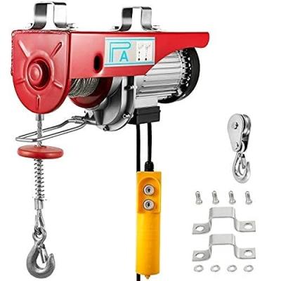 China Crane Motor Electric Hoist Crane Hoist Lifting Equipment Electric Wire Rope Hoist For Lifting Light Items for sale