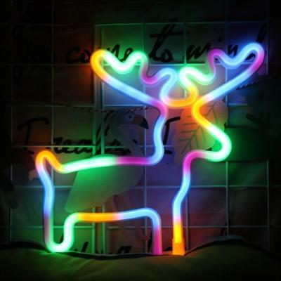 China Hot Amazon Buildings Backboard Neon Sign Lamp Acrylic Neon Light Panel Carving 12V LED Shape Neon Light Sign for sale