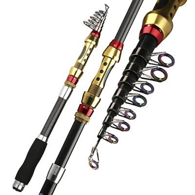 China Carbon 1.8m -3.6m Fishing Rod Ultra Light Carbon Rod Carbon Fiber Telescopic Pole Carp Fishing Rod for sale