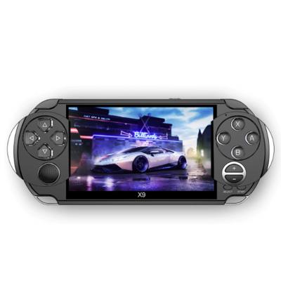 China Mini TV Game Console Handheld X9 Handheld Game Console 5.1 Inch LCD Retro Portable Video Console X9 Game Player For Kids And Adults for sale