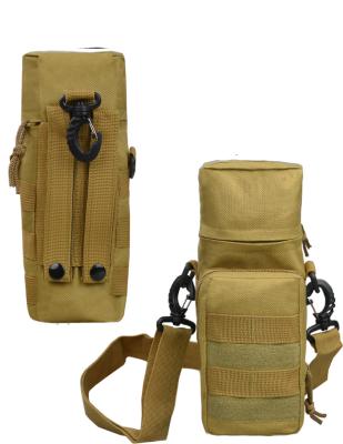 China Outdoor Water Proof NaturGuard Combat Water Bottle Bag with Shoulder Straps Including 2 Zipper Chambers for sale