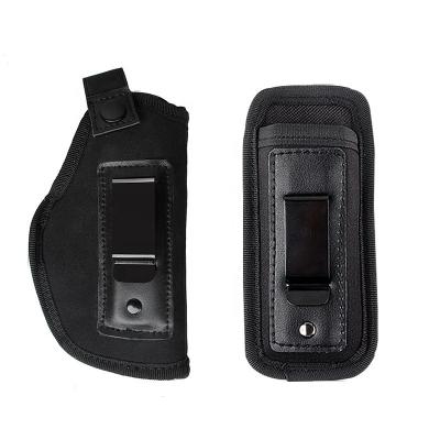 China Tactical Belt Clip Holster 9mm Waist Gun Holster And Magazine Pouch With Clip for sale