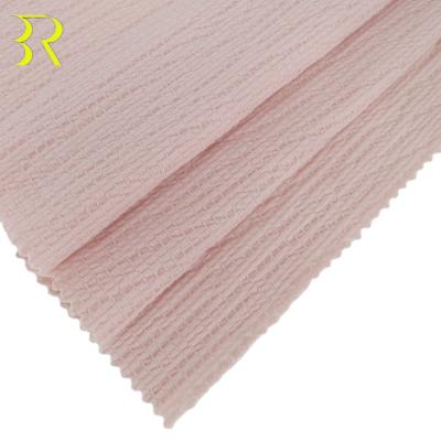 China Organic Pink Square Knitted Jacquard Fabric 95%P 5%Spandex Polyester Fabric For Fashion Sofa Furniture for sale