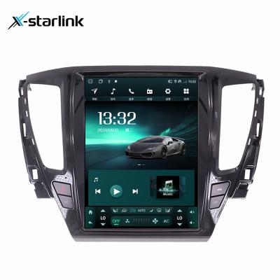 China 12.1inch Vertical Screen Android Para Mitsubishi Pajero Sport 2017 2018 2019 Audio de coche en venta