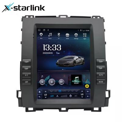 China Verticaal scherm Tesla Style Car Multimedia Voor Toyota Prado LC100 LC120 2002-2009 Te koop