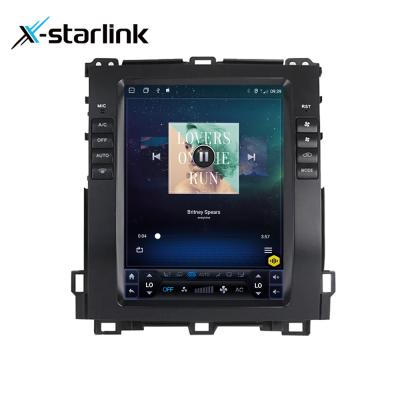 China 9.7inch Android Tesla Style Touch Screen Car Dvd Radio Player For Toyota Prado for sale