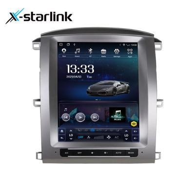 China Tesla Vertical Screen Android Car Radio Multimedia 12.1 pulgadas para el Toyota LC100 2002-2007 en venta