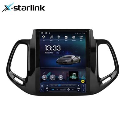 China 2016-2019 Jeep Compass Car Radio 360 Navegação panorâmica 9,7 polegadas Android Screen à venda