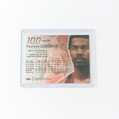 China La tarjeta rígida del Pvc 3x4 toploaders envuelve el portatarjetas 35pt para las tarjetas de los deportes en venta