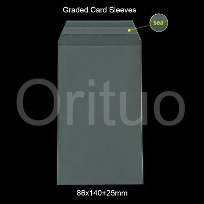 China Beveled Opening Sport Card Sleeves Dustproof Graded Card Sleeves Resealable for sale